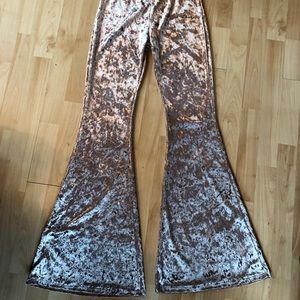 Crushed velvet bells